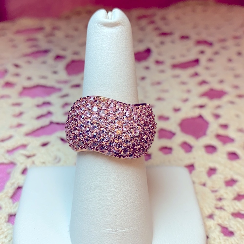 Pink Diamond Simulant. NEW - Picture 3 of 14
